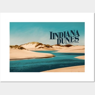 Majestic Landscape of Indiana Dunes Posters and Art